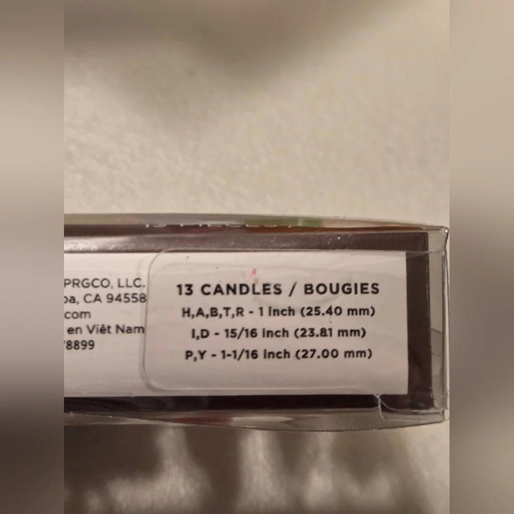 New PAPYRUS Birthday Toothpick Candles